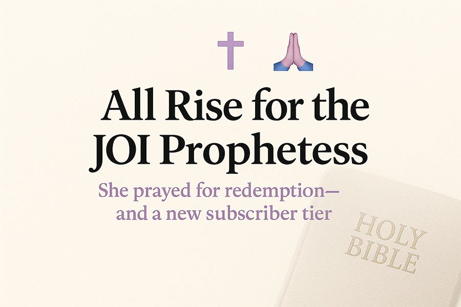 She Makes You Sin—and Then Quotes Scripture About It